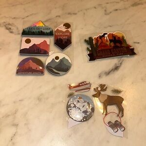 Adventure scrapbook stickers